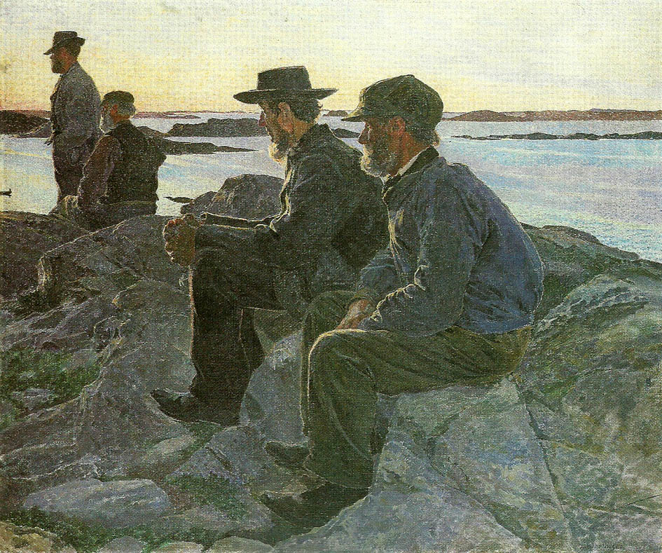 Carl Wilhelmson pa berget